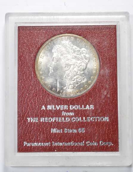 MS65 1888-S Morgan Silver Dollar - RedField Collection - Graded PICC