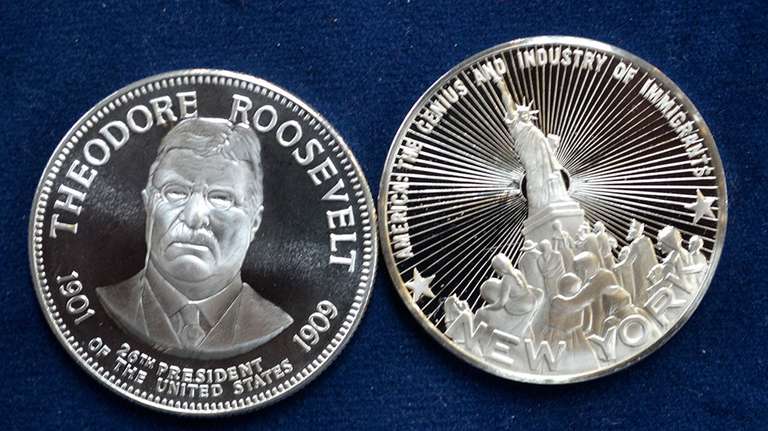 Lot Of 2 Sterling Silver Medals