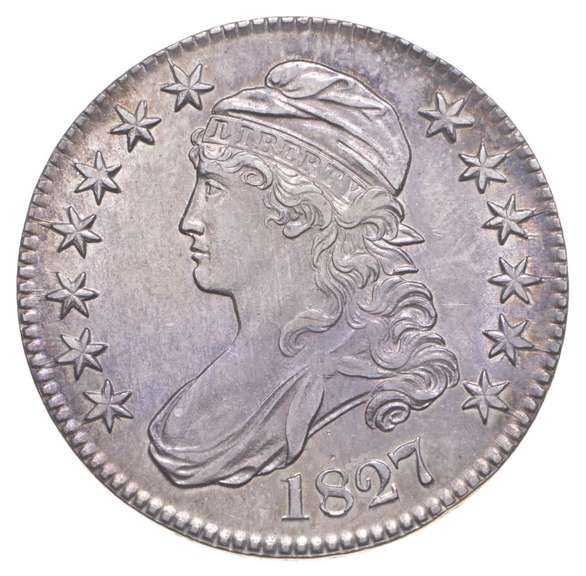 1827 Capped Bust Half Dollar