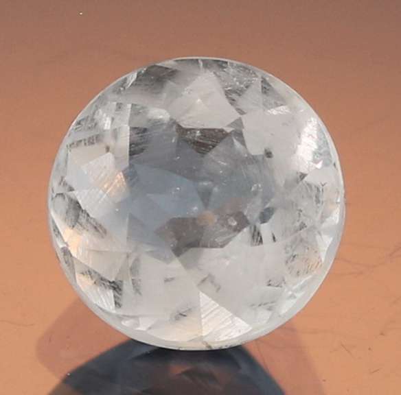 Unique 2.06ct platinum pink Morganite solitaire