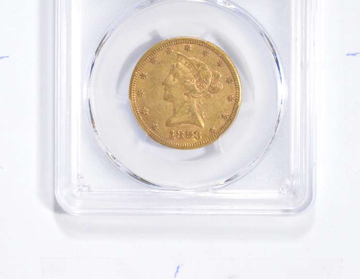 XF40 1883-CC $10 Liberty Head Gold Eagle - Graded PCGS
