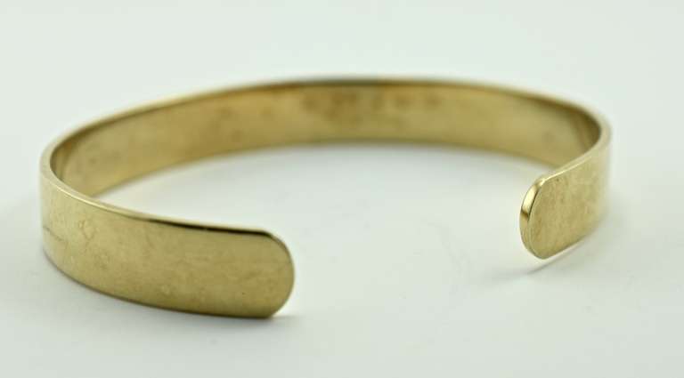 Modern and Elegant 14K Cuff Bracelet