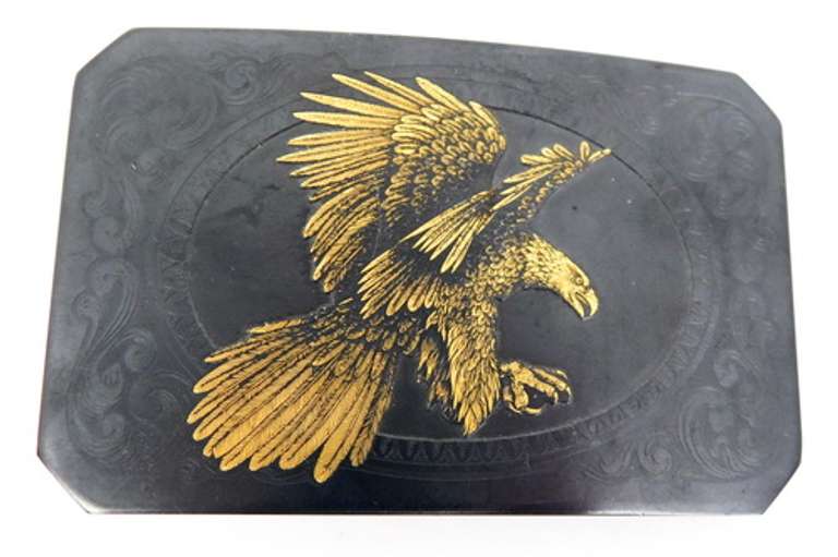 Big Heavy Eagle Belt Buckle