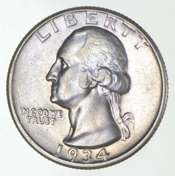 1934-D Washington Quarter