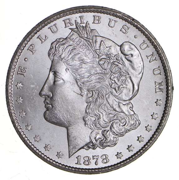 1878-CC Morgan Silver Dollar