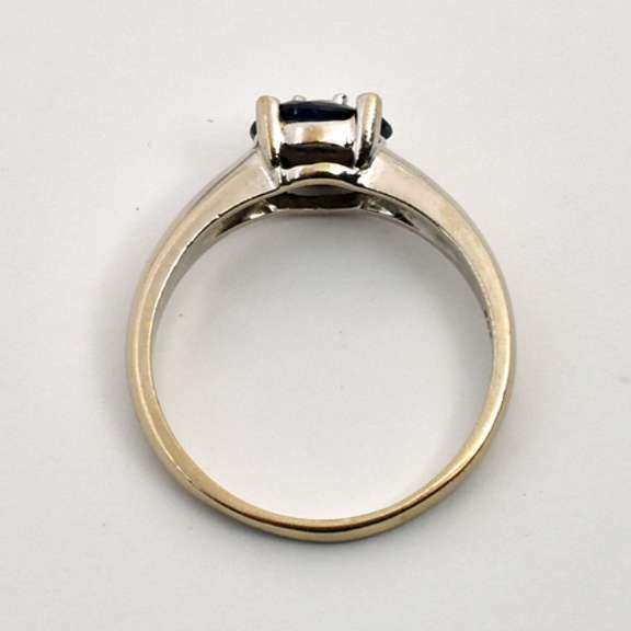 Neat Ring of Sapphires Ring