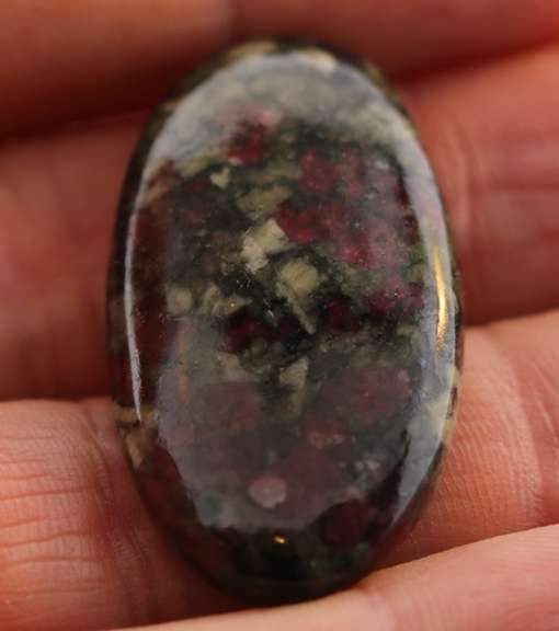 Awesome 39.25ct Russian Ruby in Eudialyte
