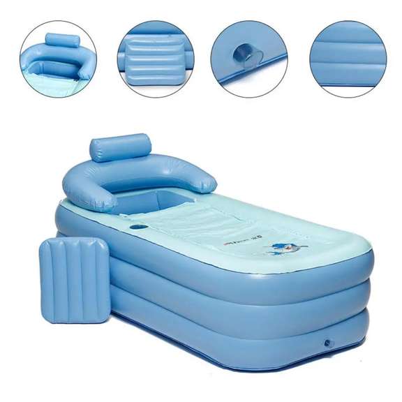Portable Folding Bathtub Warm Spa