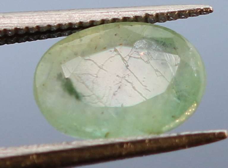 Rich green 1.16ct unheated Zambian Emerald