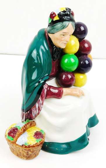 Vintage Royal Doulton The Old Balloon Seller
