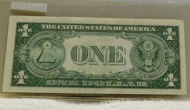 1935-E $1.00 Silver Cert,  GEM Unc