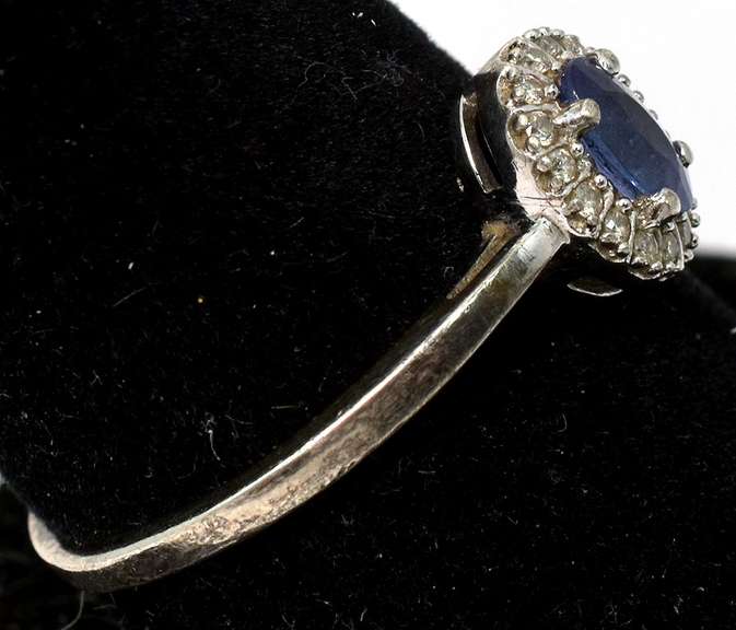 Sterling Silver Tanzanite Ring