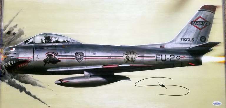 Eminem Slim Shady Autographed Kamikaze Lithograph