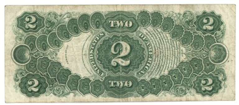 Series of 1917 Large Size $2 Legal Tender Note