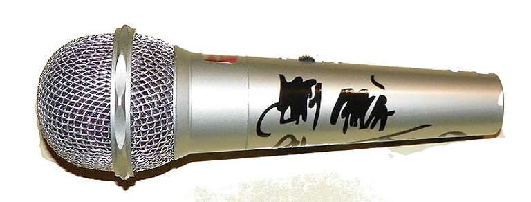Grateful Dead Facsimile Signed Microphone
