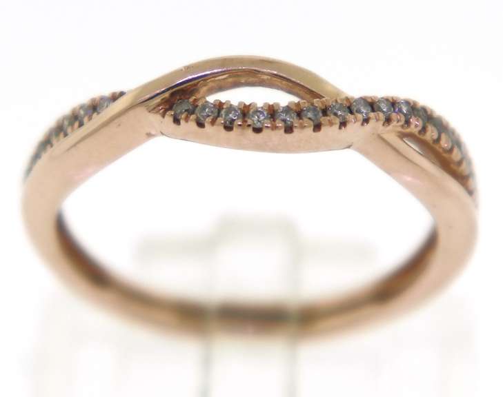 Favorite Rose Gold Ring with Diamonds