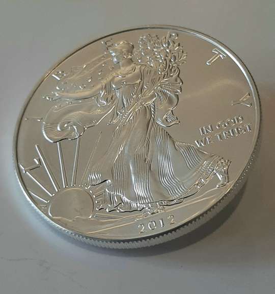2012 Unc Silver Eagle