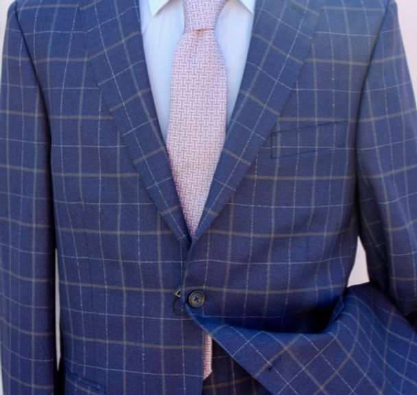 New Arrival 2-Button Comfort Fit, Wool & Cashmere Suit