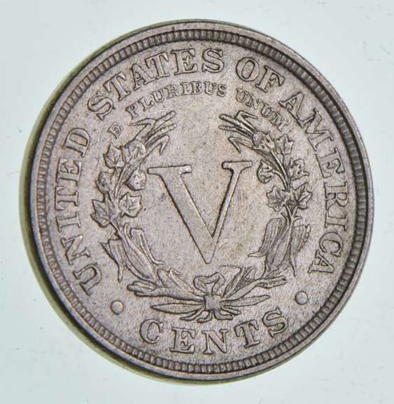 1883 Liberty V Nickel - With Cents
