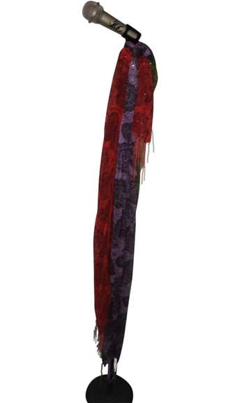 Aerosmith Steven Tyler Autographed Microphone Stand Display