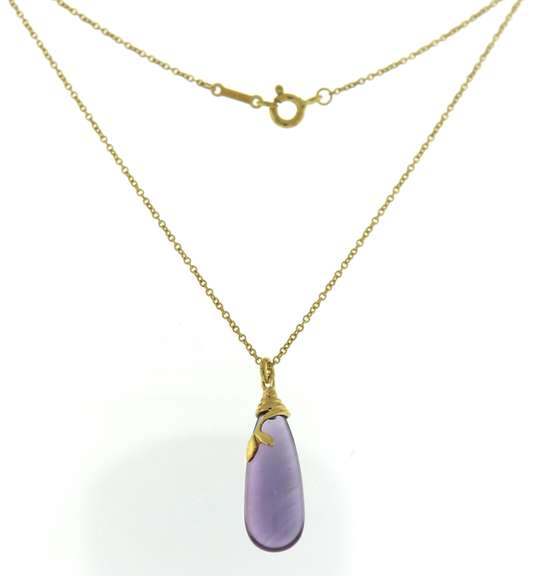 Retired Tiffany & Co Paloma Picasso Amethyst Necklace