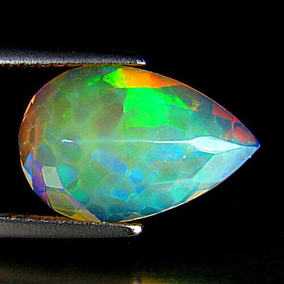 Amazing! 2.43ct padparadscha tinted Jelly Opal