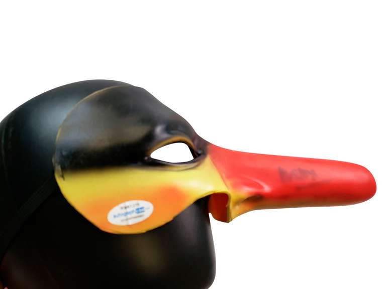 Malcolm McDowell Autographed Clockwork Orange Mask ACOA Witness