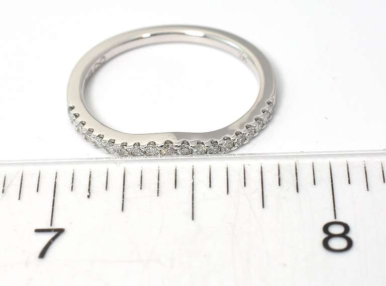 Sweet Diamond Band in 14KT White Gold