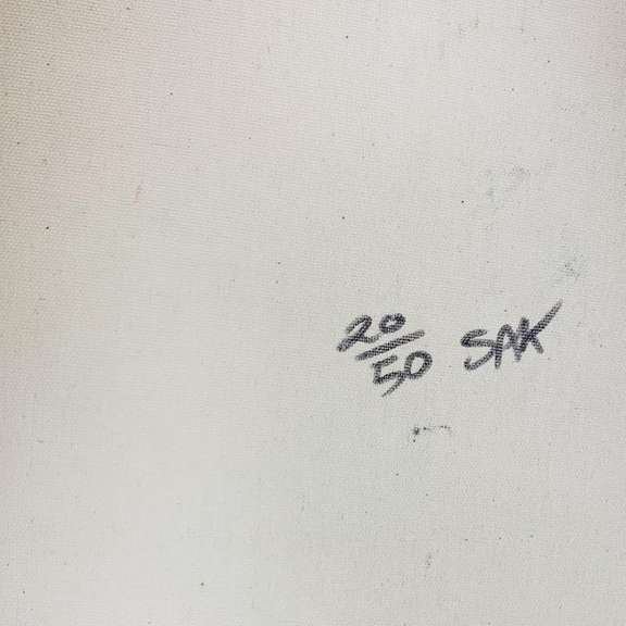 Australia money state one by Steve Kaufman (1960-2010)