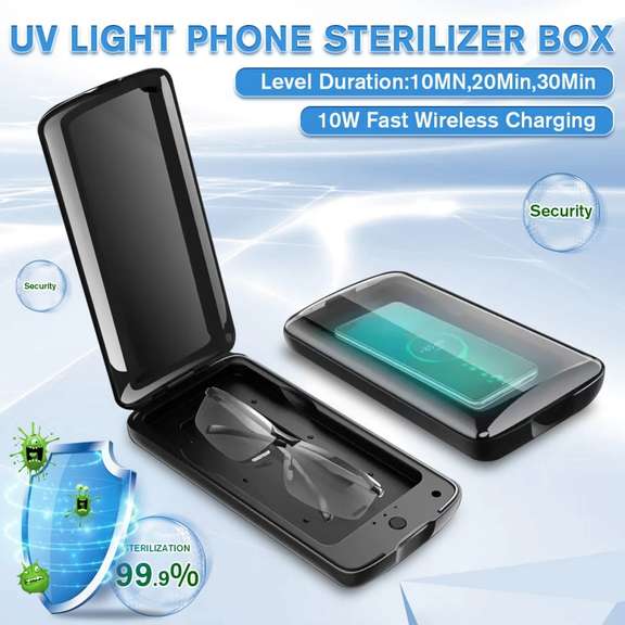 UV Light Phone Sterilizer Box