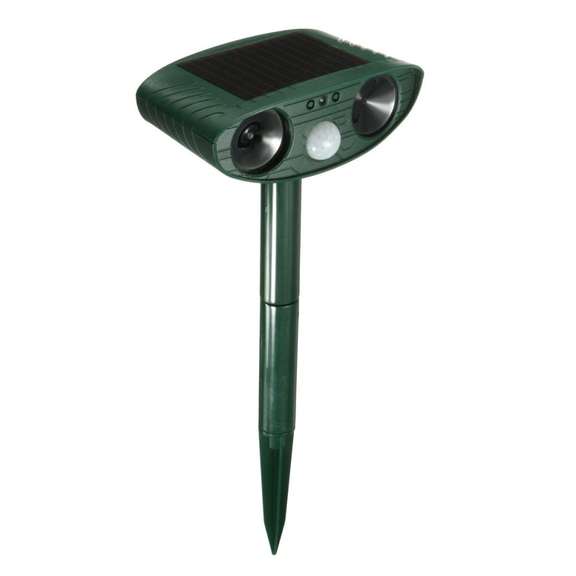 Outdoor Garden Solar Ultrasonic Repeller PIR