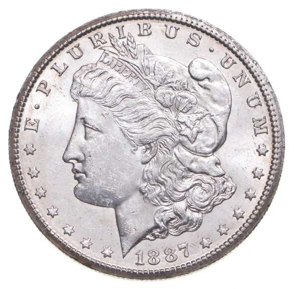 1887-S Morgan Silver Dollar