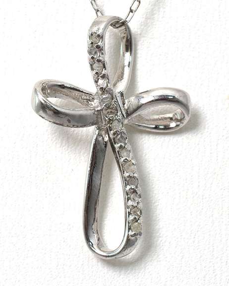 Sterling Silver Cross Necklace