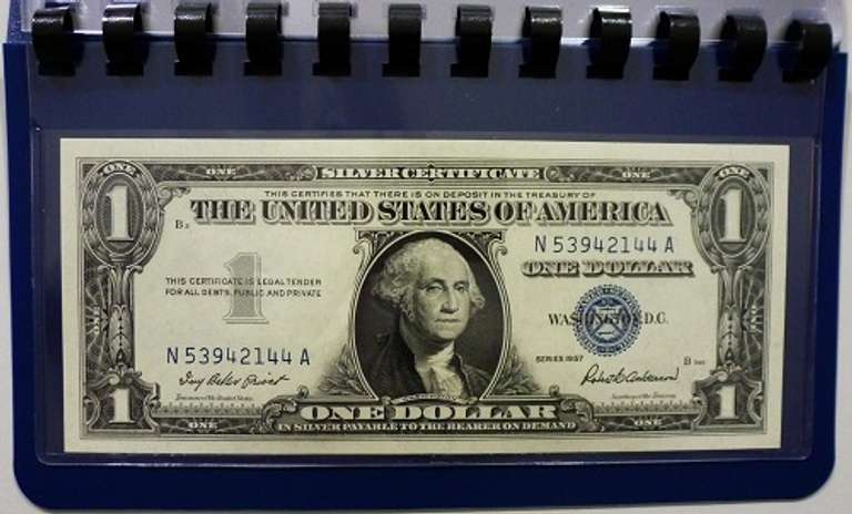 (10) Gem Crisp 1957 $1 Silver Certificates-Consecutive!