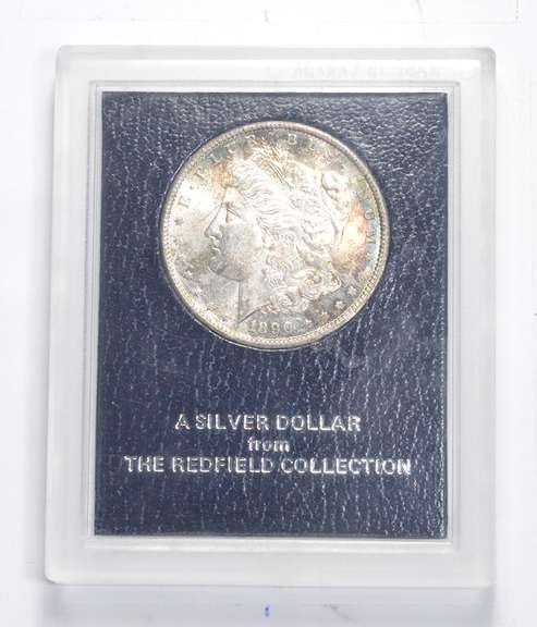 1890-S Morgan Silver Dollar - Redfield Collection - Slabbed PICC