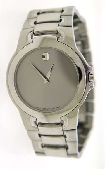 Movado Museum 36mm Stainless Steel Watch