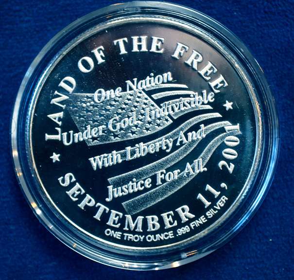 World Trade Center 1 OZ Silver Round