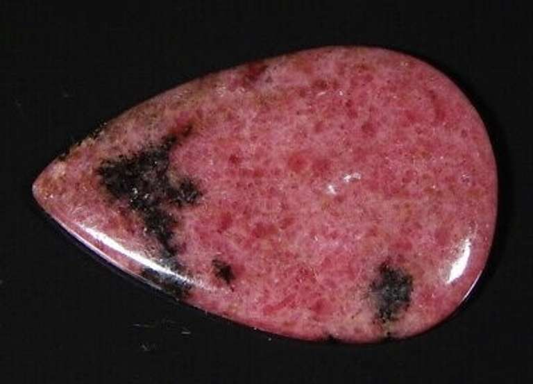 Striking 86.99ct Argentinian Rhodonite cabochon
