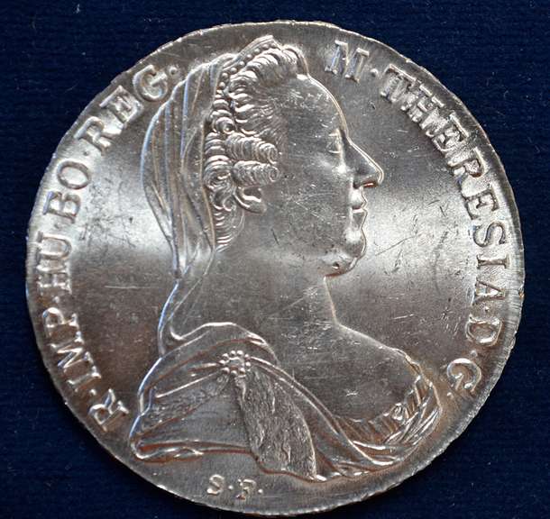 Austria 1 Thaler Maria Theresa Silver Restrike