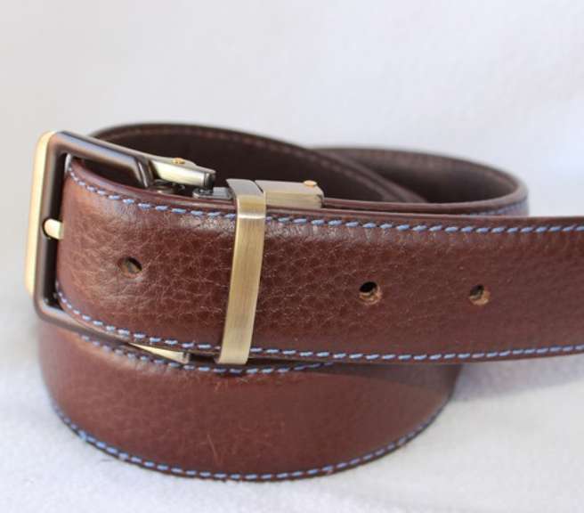 Classy Fine Quality Leather Belt, Made In Italy