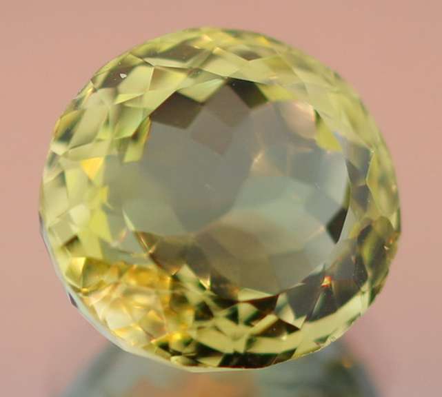 Glittering 11.31ct lemon yellow Citrine
