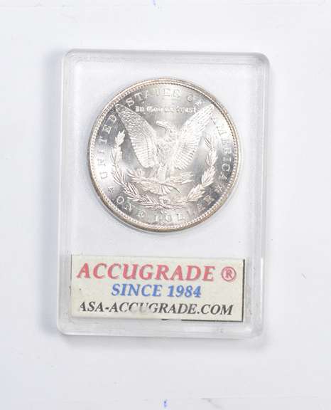 MS66 1884-CC Morgan Silver Dollar - Graded ACG
