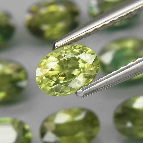 Heated Only! 5.85ct 6x4mm hunter green Sapphires