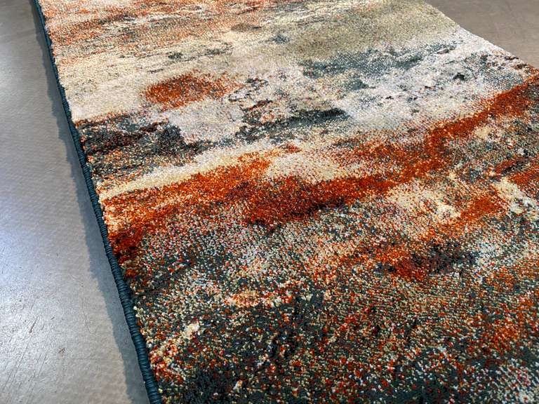 Decorative Modern Runner 2.6'x8'