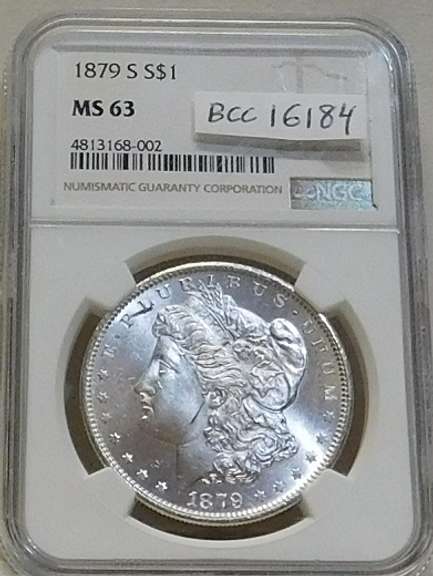 1879-S Morgan Dol NGC MS-63