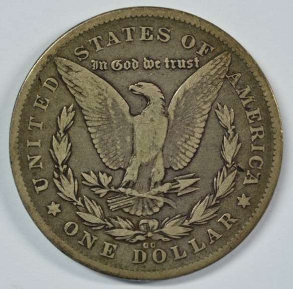 Handsome 1878-CC Morgan Silver Dollar. Nice