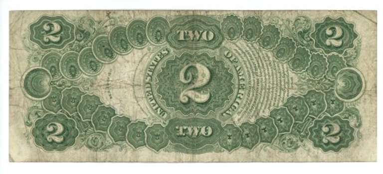 Series of 1917 Large Size $2 Legal Tender Note