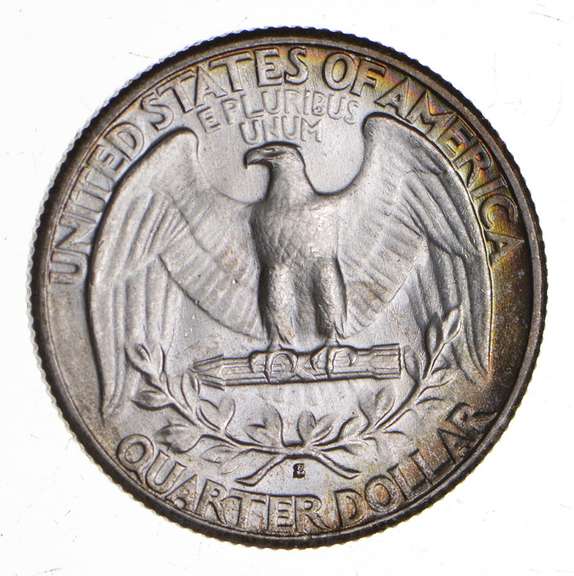 1935-S Washington Quarter - Toned - Uncirculated