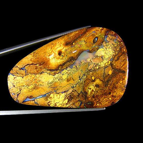 Python patterned! 72.62ct! Australian Boulder Opal