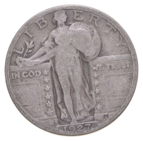 1927-S Standing Liberty Quarter